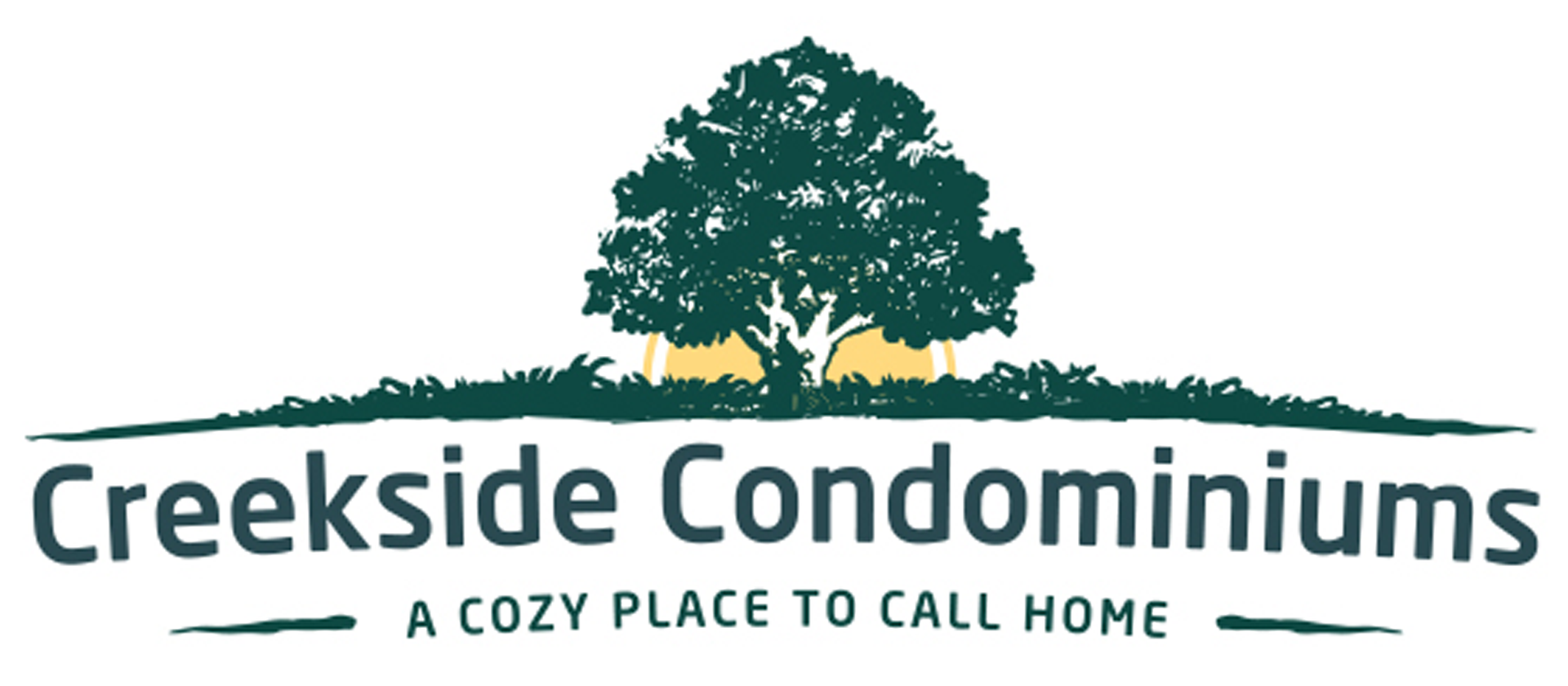 Creekside Condominiums Company Logo - click to go to home page