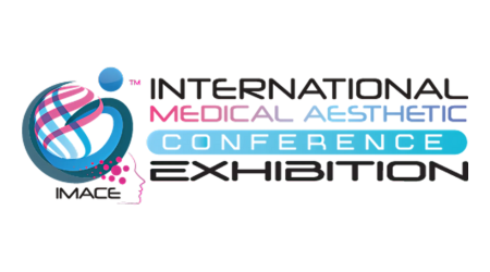 The logo for the international medical aesthetic conference exhibition