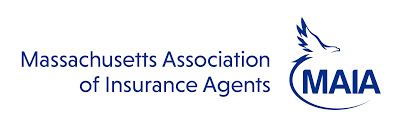 The logo for the massachusetts association of insurance agents