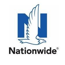 The nationwide logo has a bird flying over a letter n.