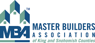 The logo for the master builders association of king and snohomish counties