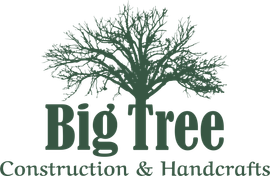 Horizontal Big Tree Construction Logo | Contact a Home Builder in Mid-Missouri