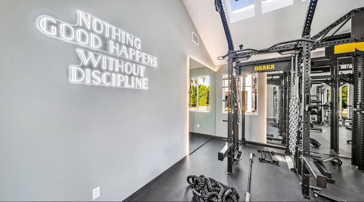 Create a Home Gym With Weights By Contacting Big Tree Construction for Home Additions in Mid-MO