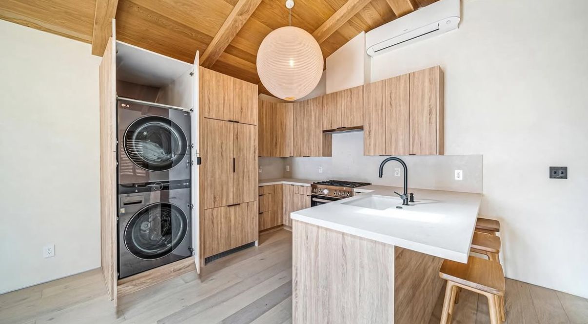 Install a Washer & Dryer Near Your New Mid-Missouri Kitchen. Just Start With Big Tree Construction
