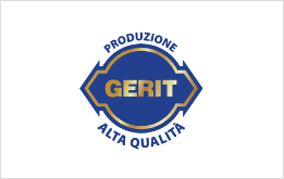 Blue and gold GERIT logo with text: 