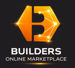 A white hexagon with the letter b on it on a white background.