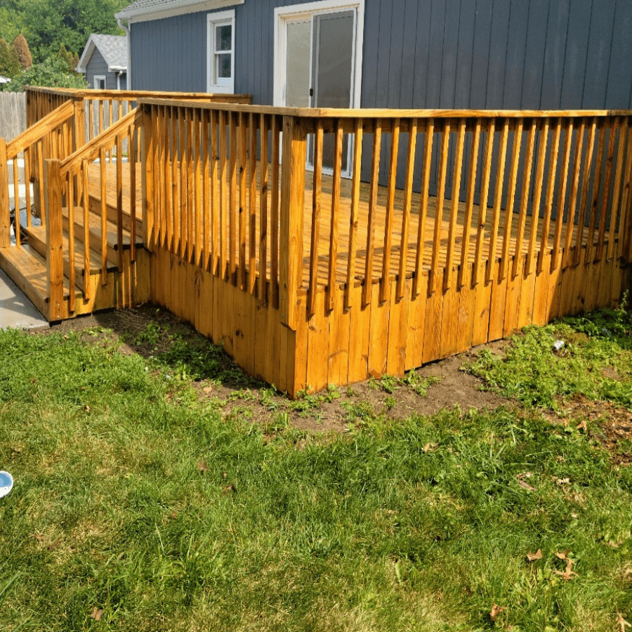 after fencing repair