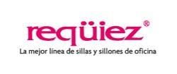 The logo for requiez la mejor linea de sillas y sillones de oficina
