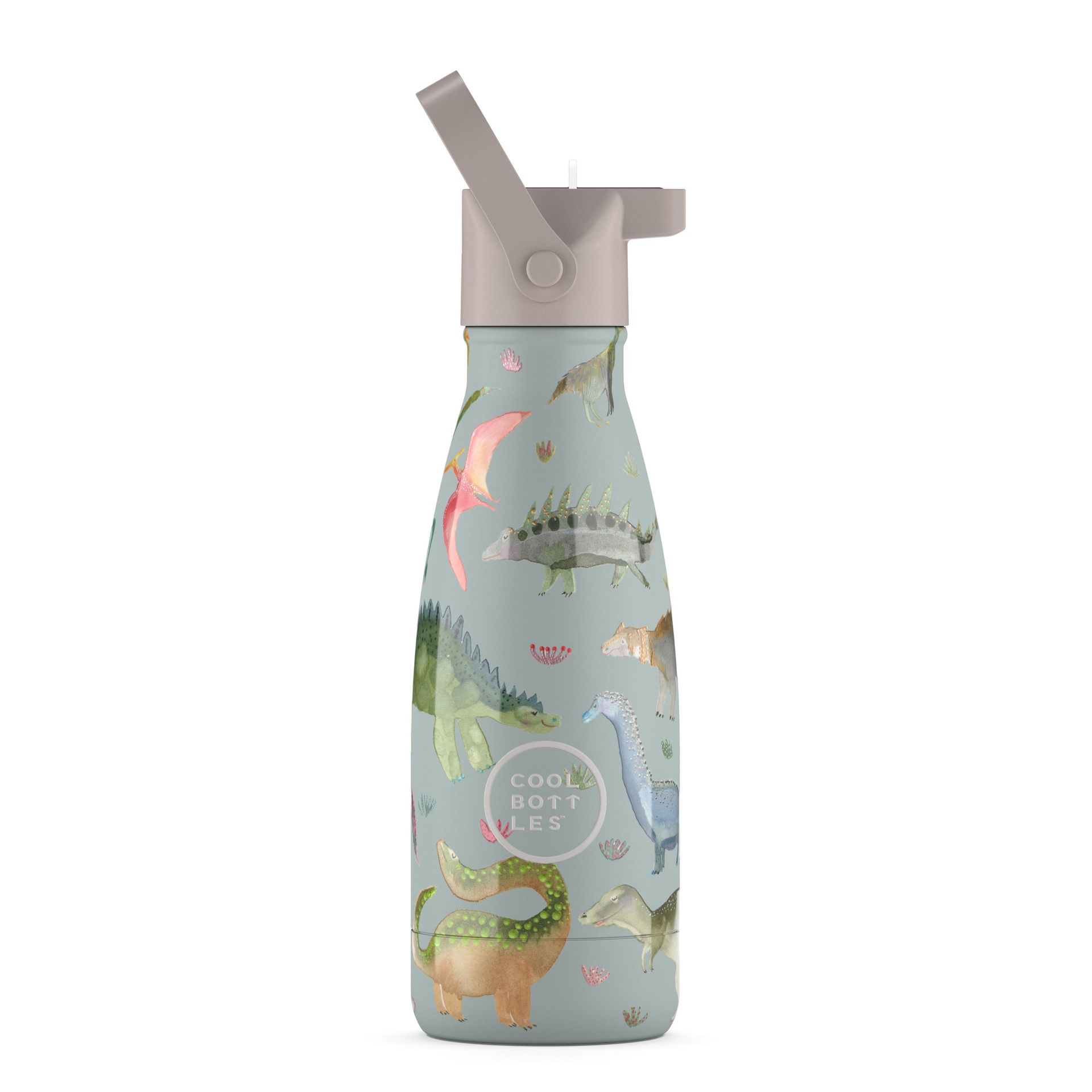 Garrafa térmica para crianças com dinossauros da Cool Bottles