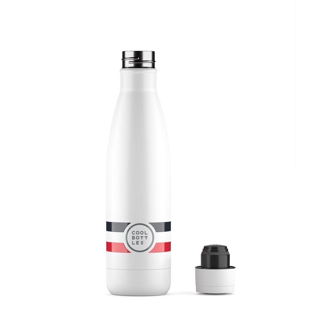 Garrafa térmica branca by originals da Cool Bottle sem tampa