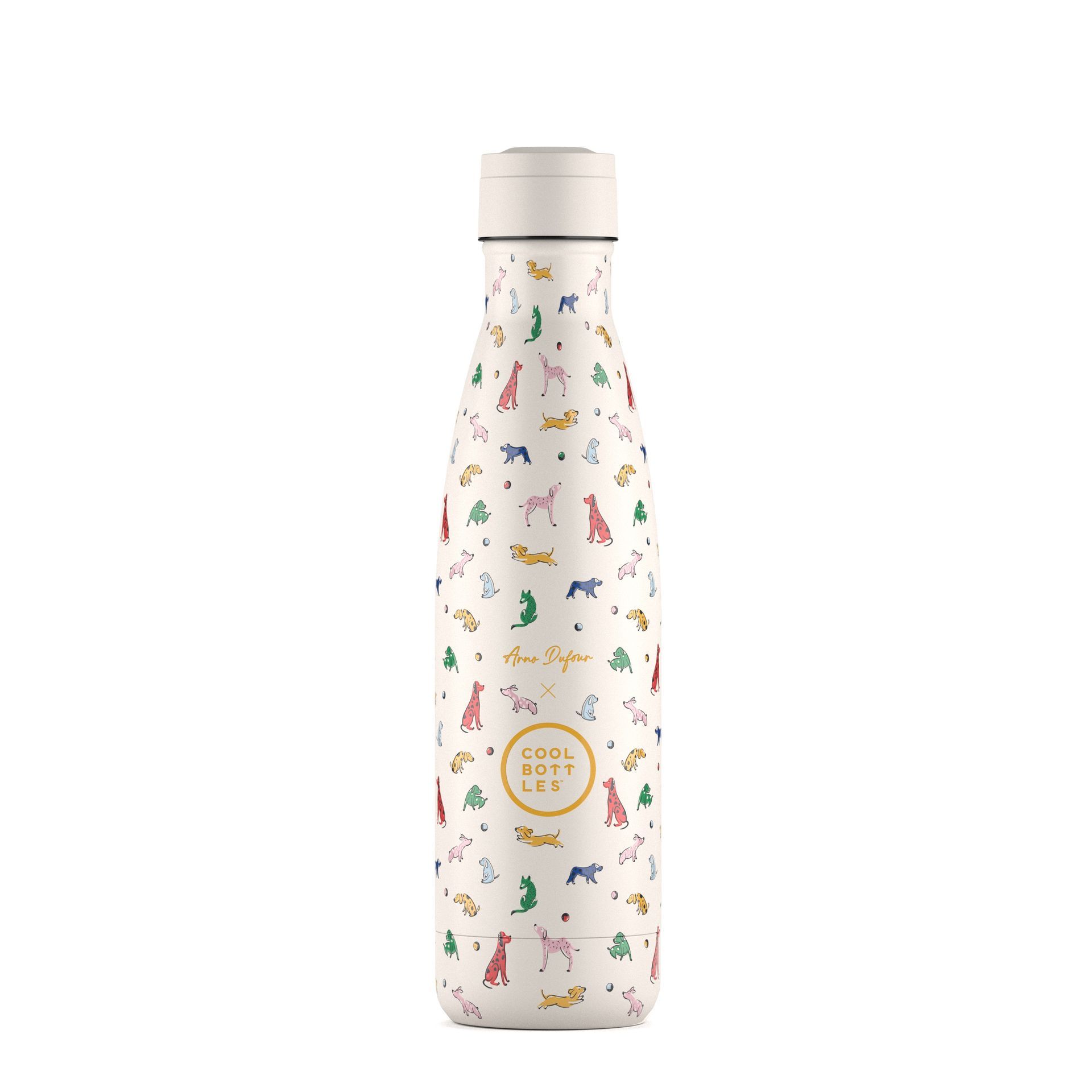 Garrafa térmica da Cool Bottles com cães