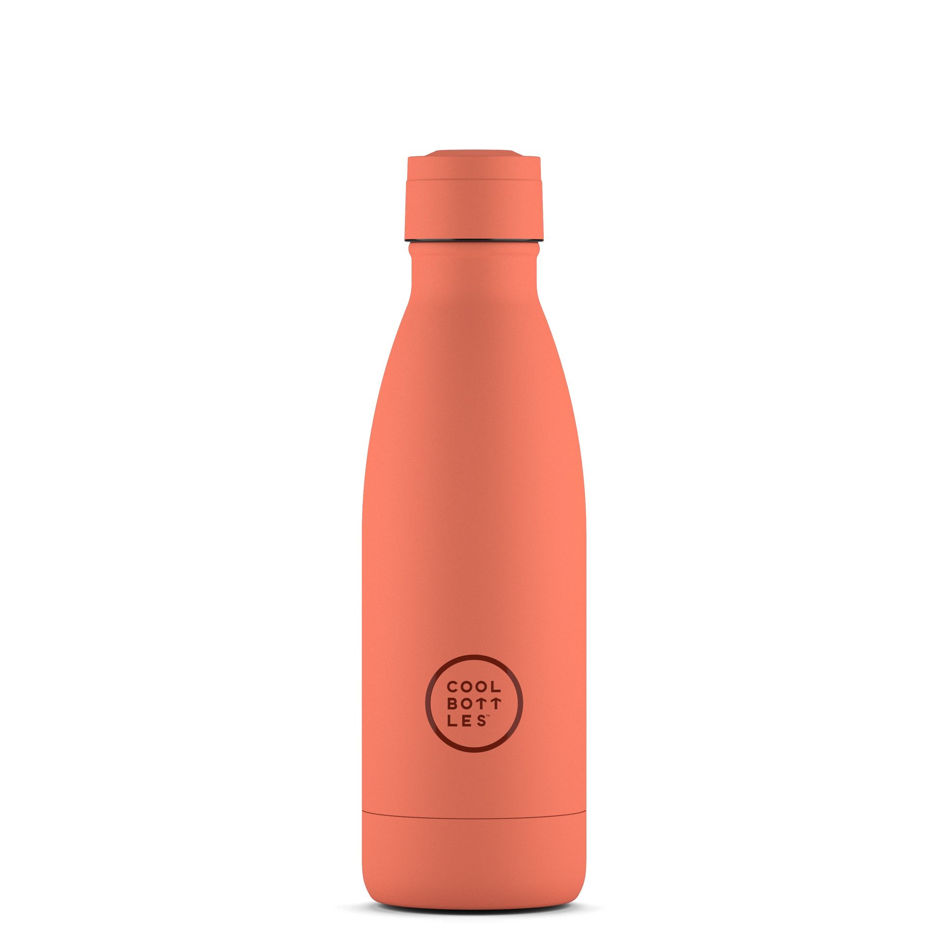 Garrafa térmica coral da Cool Bottles