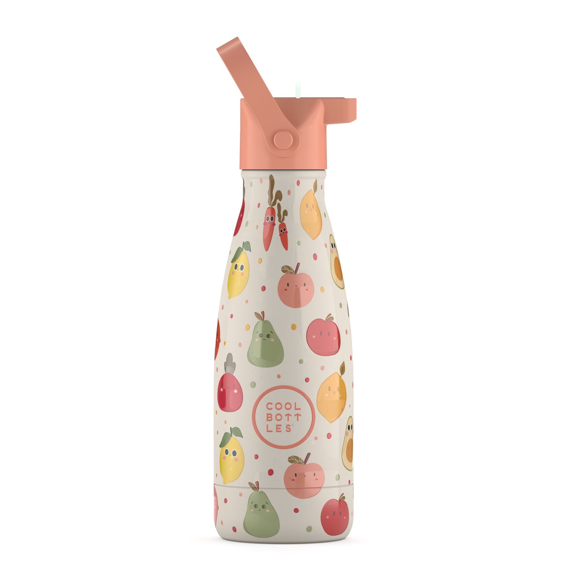 Garrafa térmica para crianças com frutos da Cool Bottles