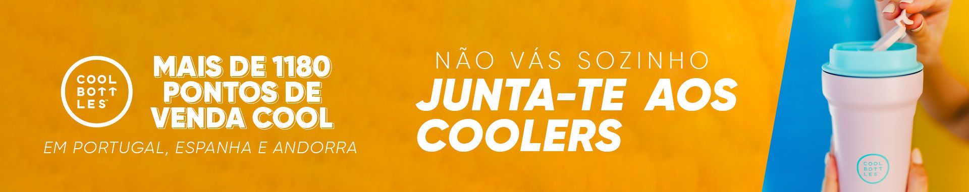 Quer vender cool bottles na sua loja? Entre em contacto connosco