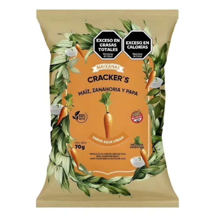 Cracler´s Zanahoria y Sour Cream