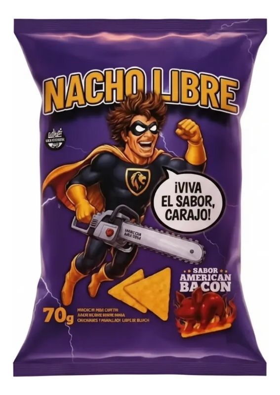  Nacho Libre Sabor Bacon