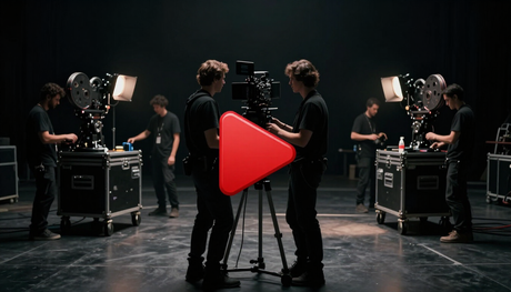 Behind the Scenes: Blockbuster Set
