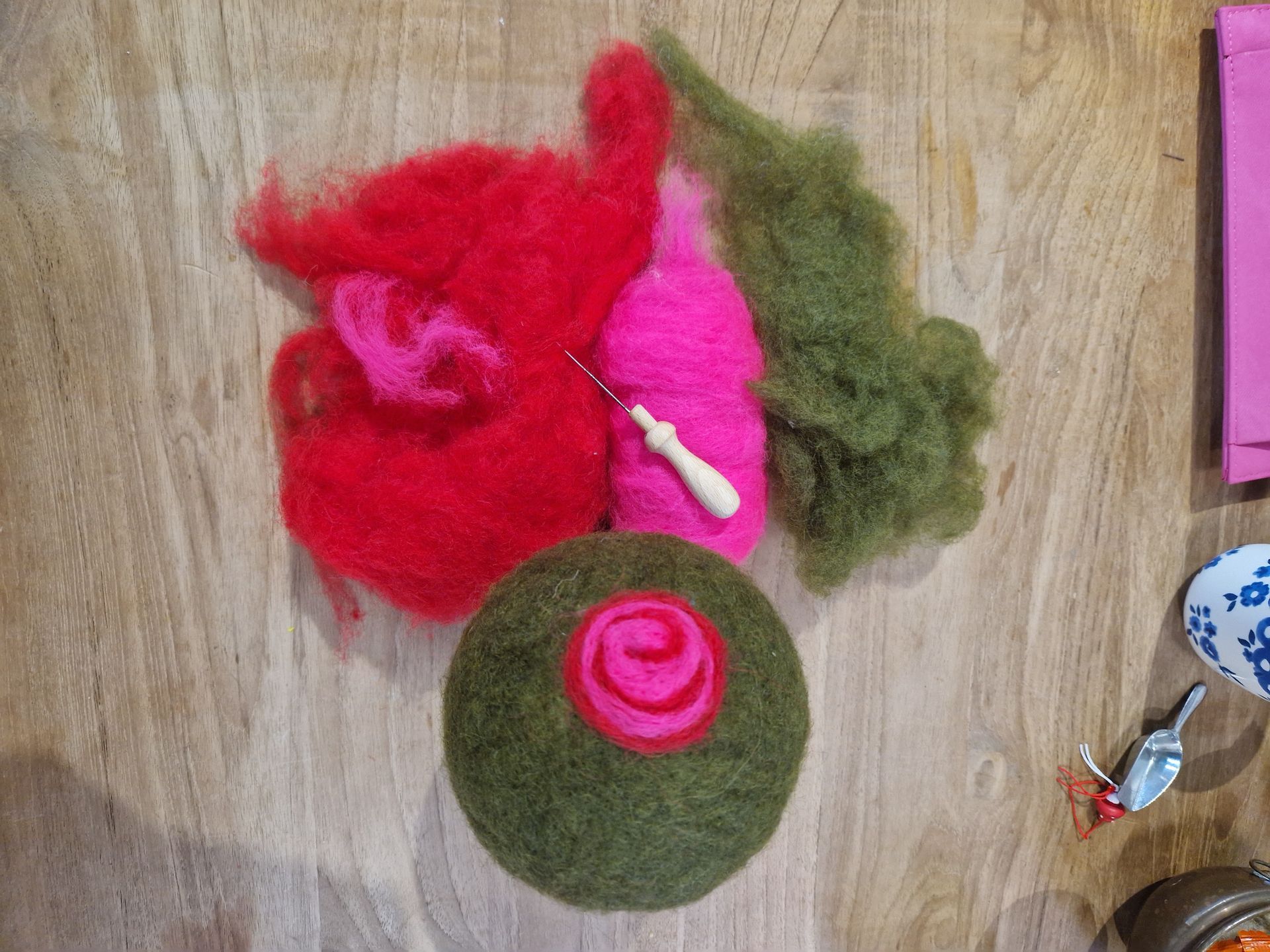Kerst bal maken, woensdag 9 december