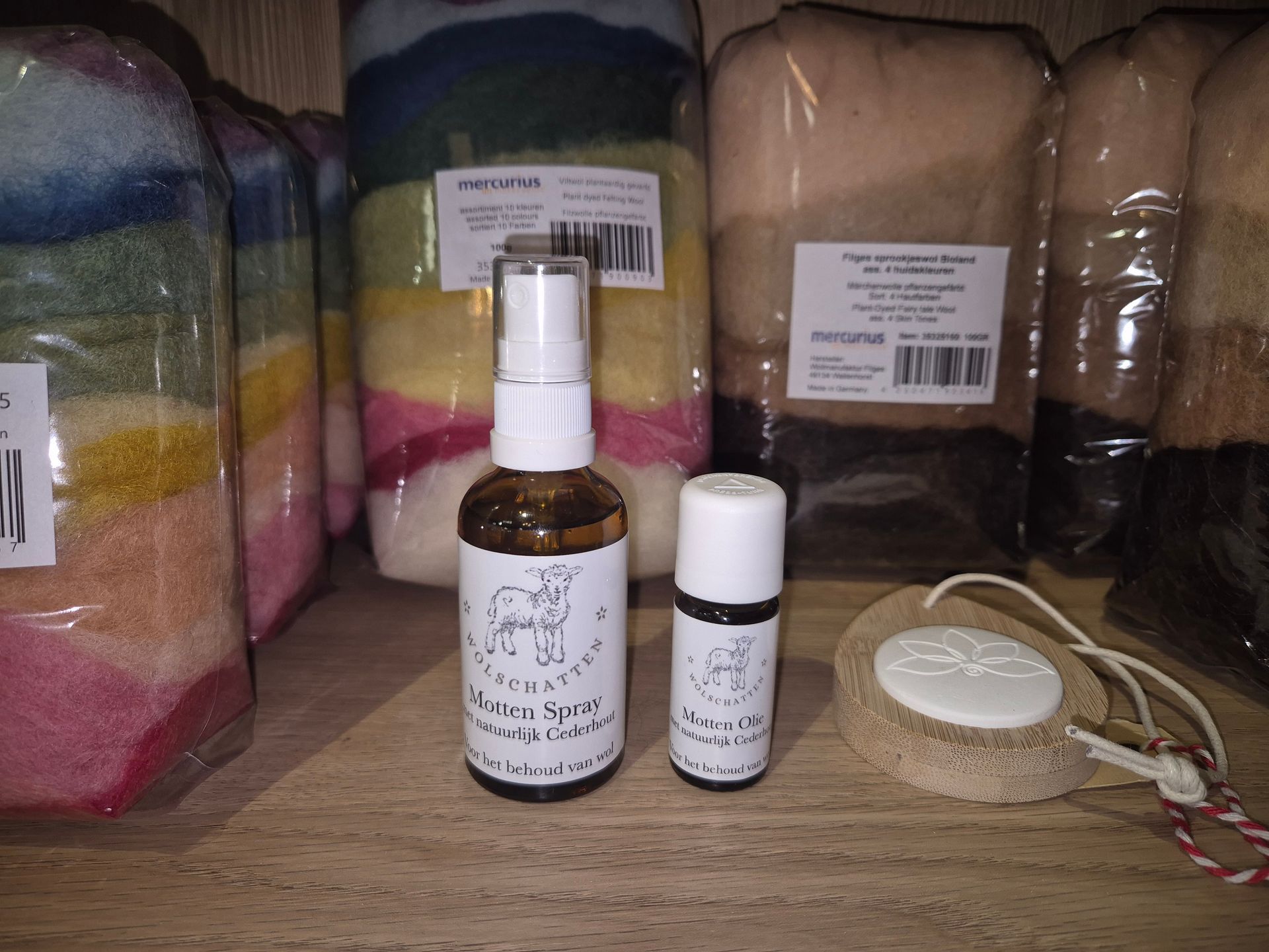Mottenolie met geursteentje, AANBIEDING