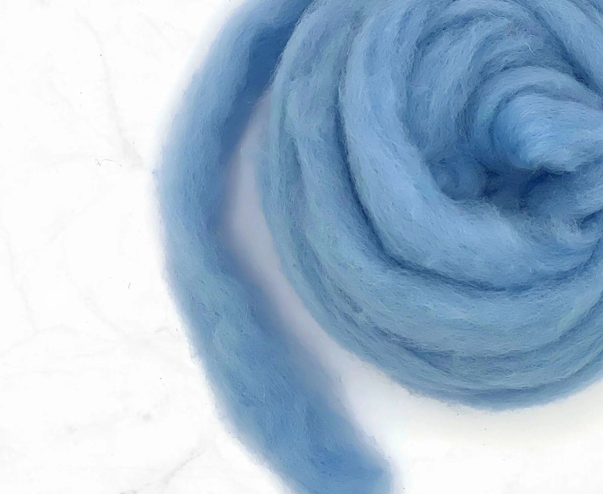 Corriedale licht blauw