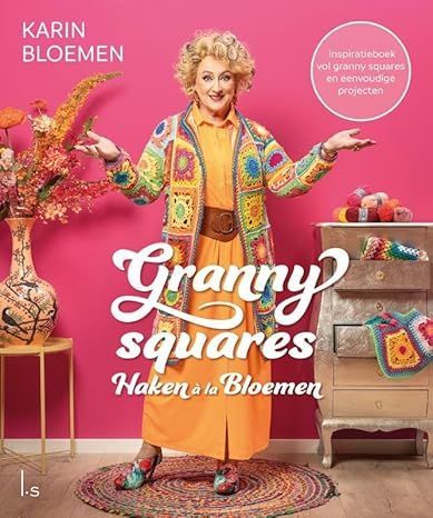 Granny squares, Karin Bloemen