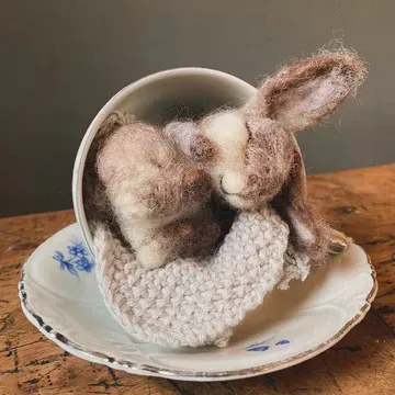 (Tea)Bunny, naaldvilten, 7 november
