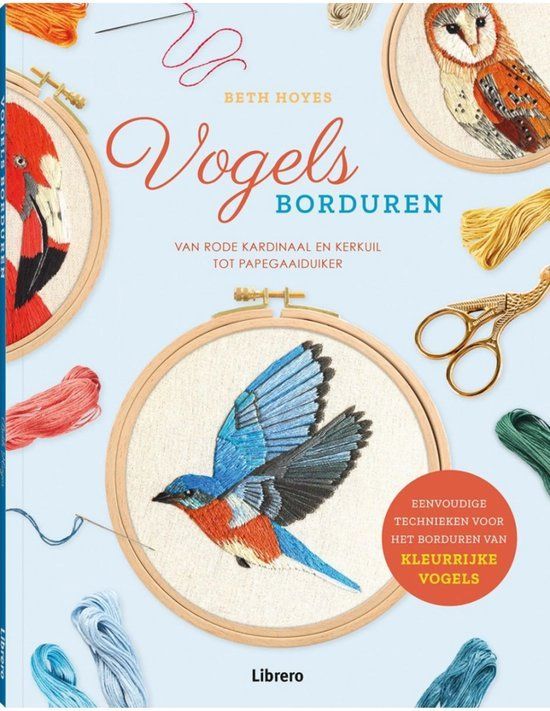 Vogels borduren