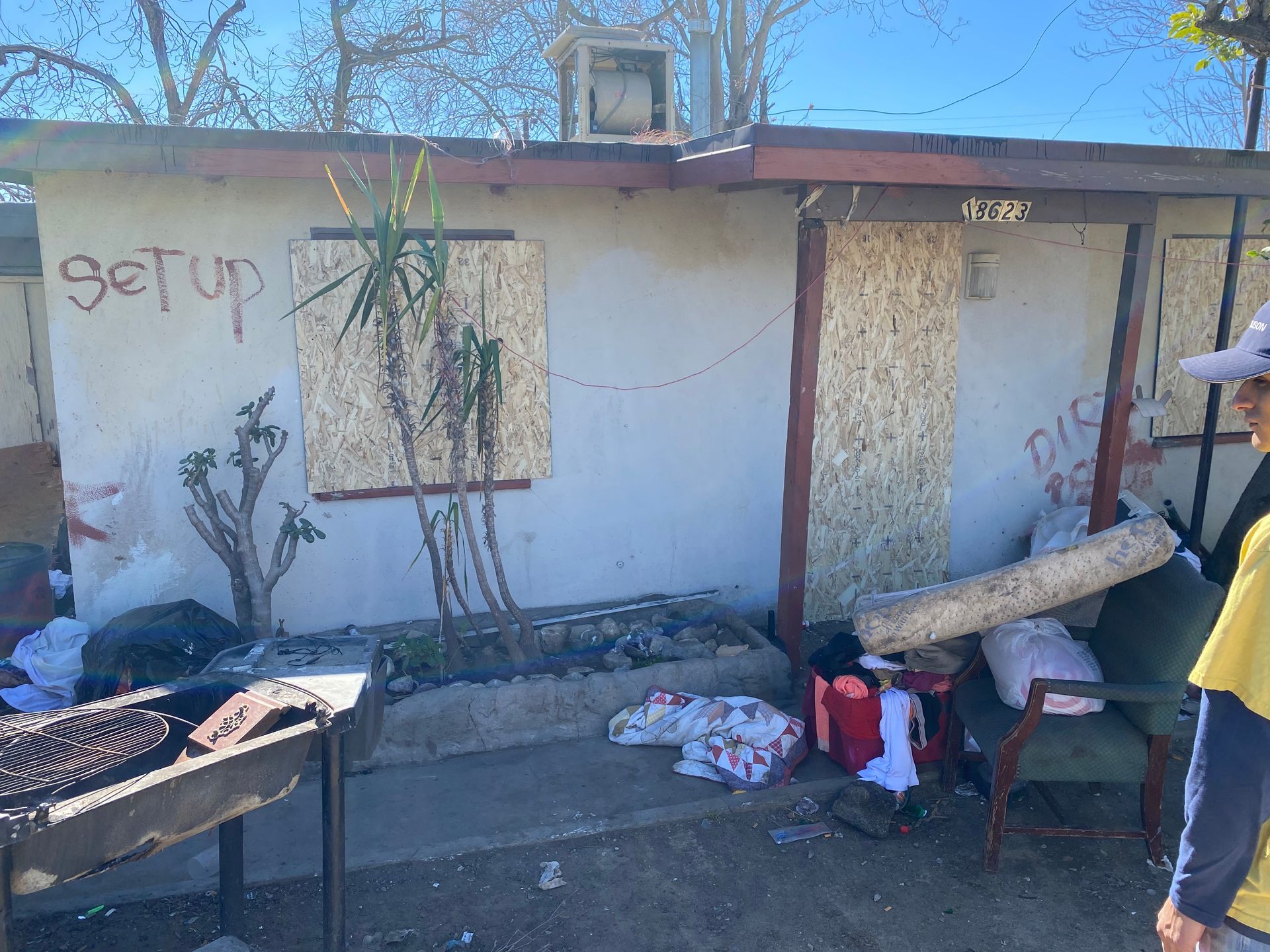 ZEO surveying a property in Southern California