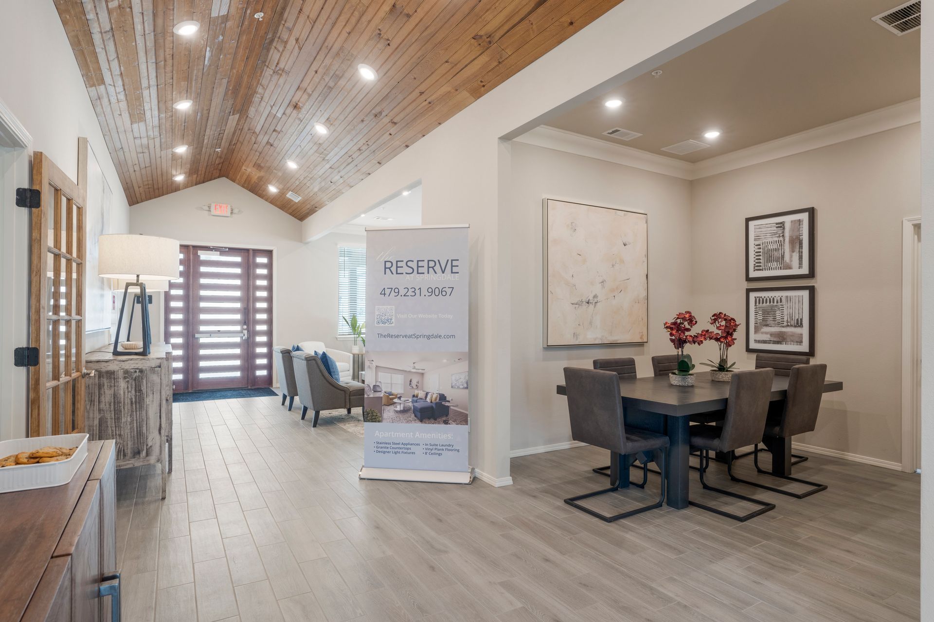 The Reserve at Springdale- Living room