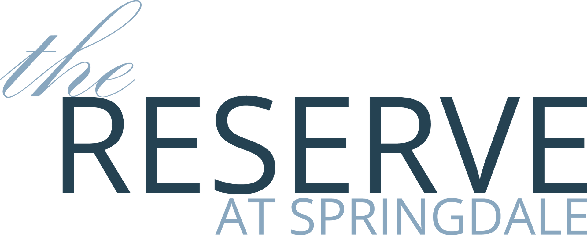 The Reserve at Springdale Logo- Click to go to home page