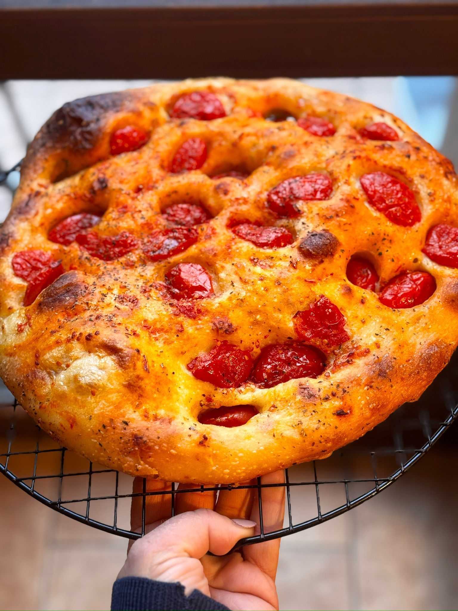 Baking Focaccia Chianti