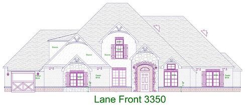 Lane Front Plan Lane Front Plan