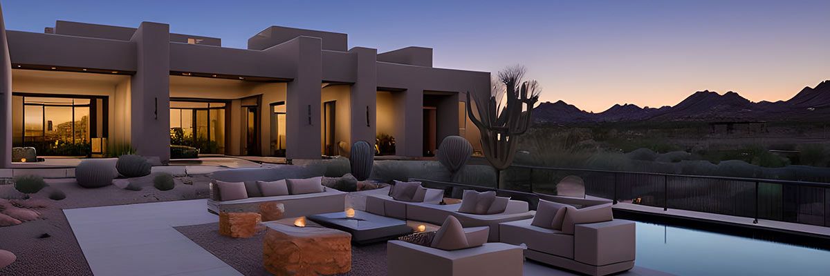 A smiling couple celebrating their Scottsdale dream home - Buying Real Estate Success.