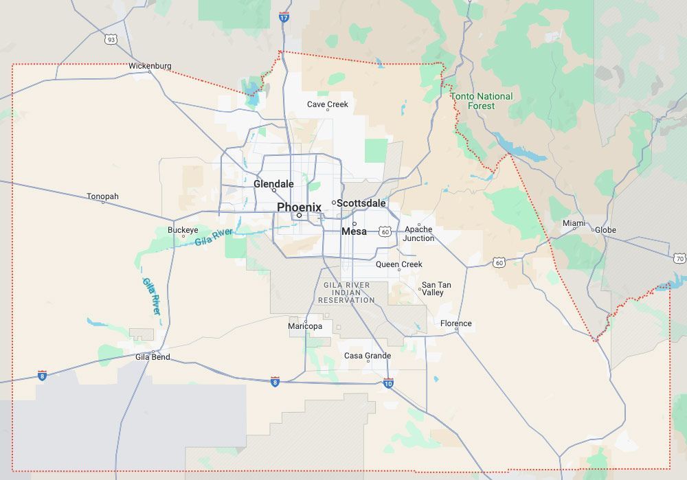 Chandler AZ Service Area