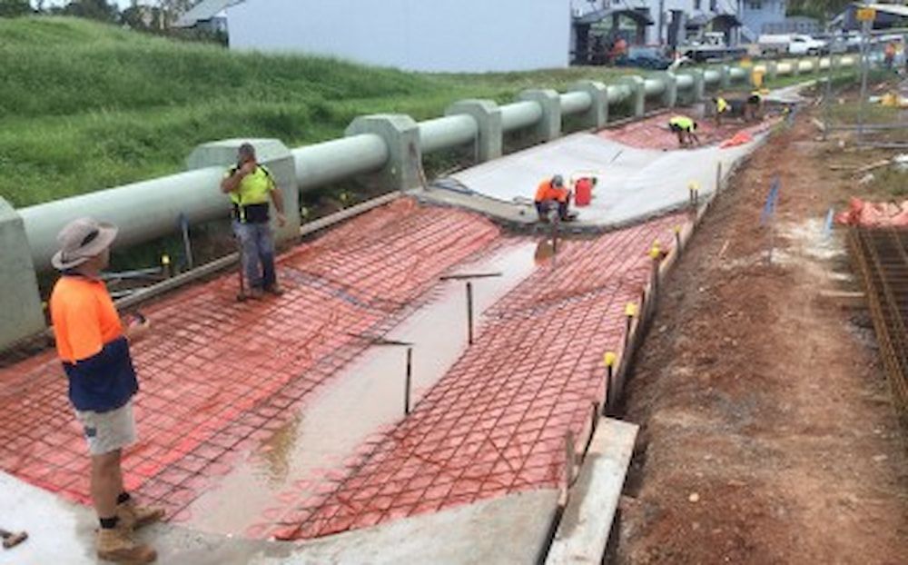 Group of Construction Workers Are Working on a Construction Site — Diggamen Civil Contracting in Tivendale, NT