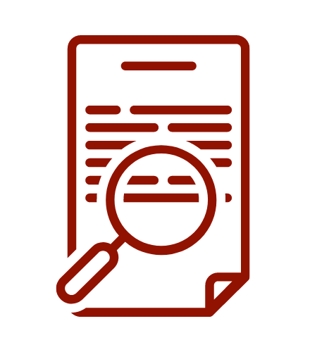Evidence-based and insightful icon