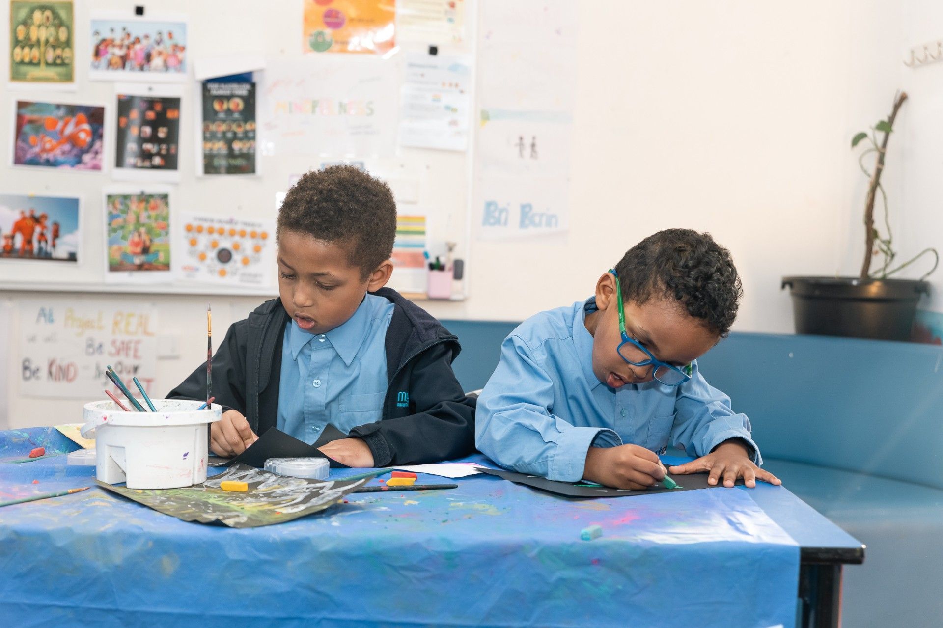 Students at a Learning Support Program
