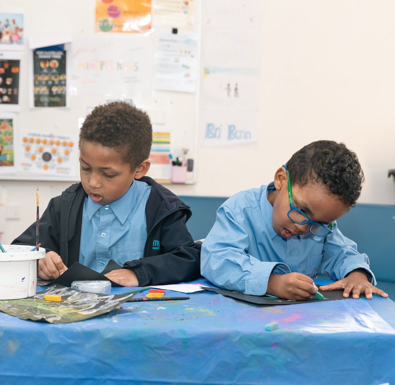 Students at a Learning Support Program