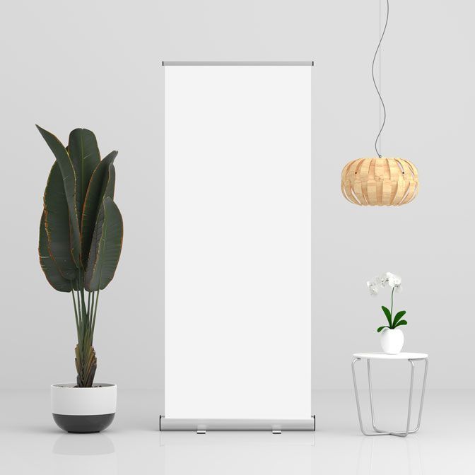 tisk roll-up stojal