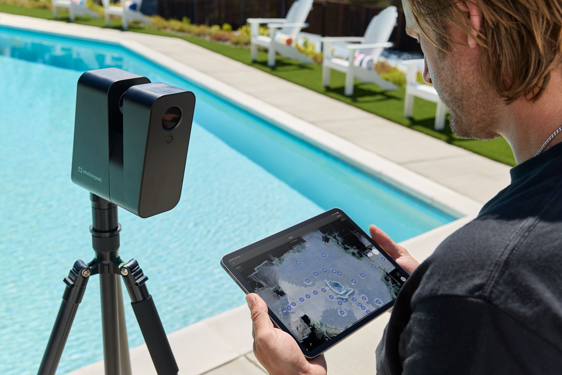 3D scanning equipment for DTS virtual walk