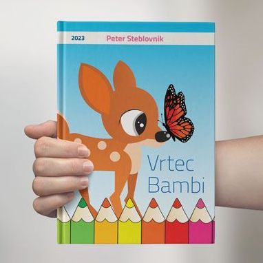 personaliziran ovitek pedagoškega rokovnika