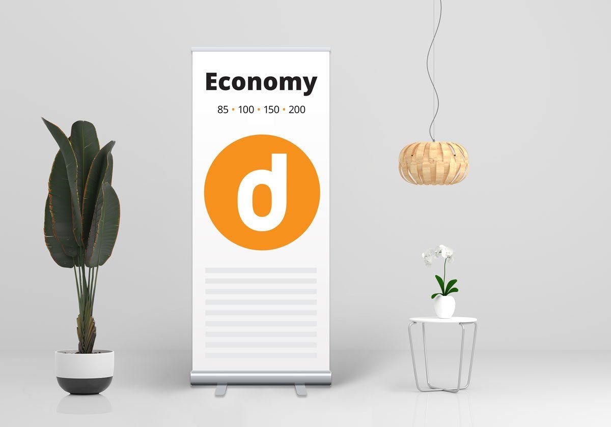 Roll-up Economy stojalo