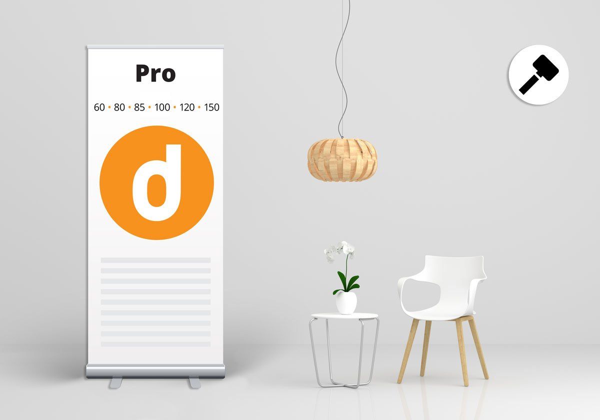 Roll-up Pro stojalo