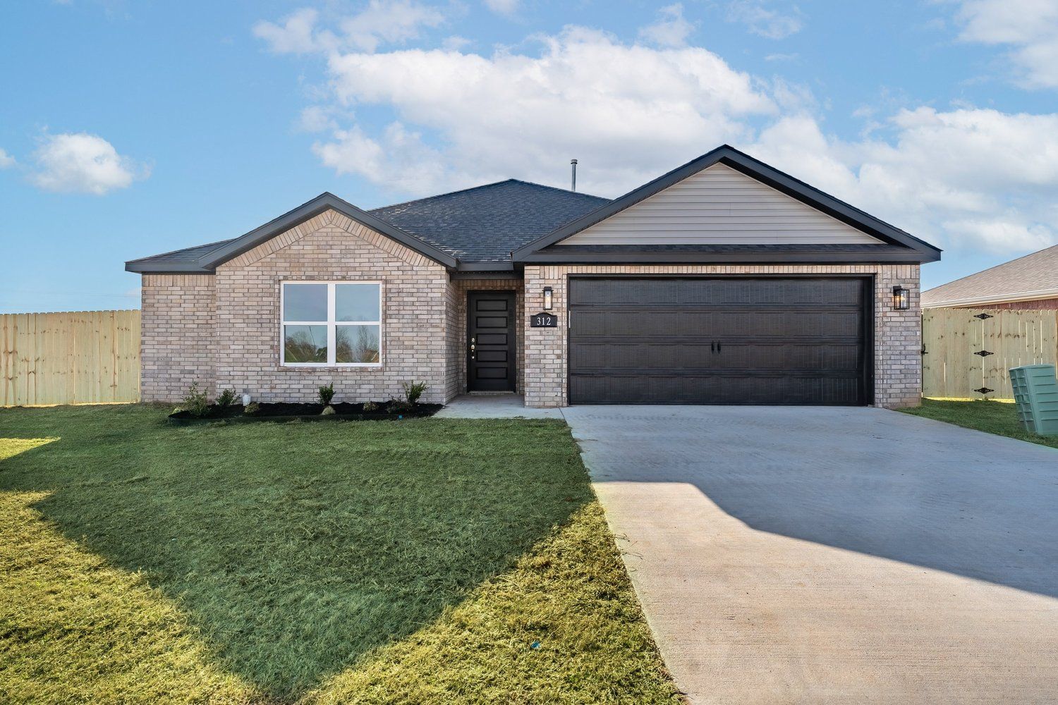 Black Beige House Home New Vision Real Estate NWA Arkansas