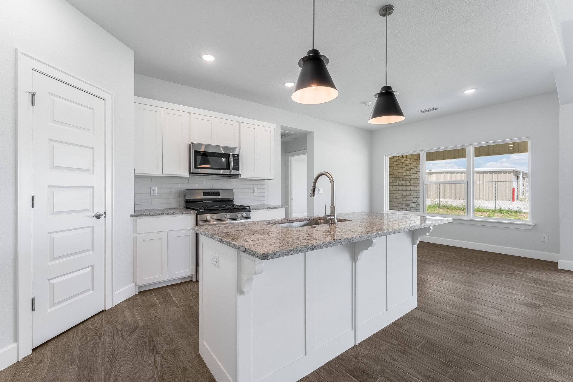 Kitchen Beige Brown Countertop House Home New Vision Real Estate NWA Arkansas
