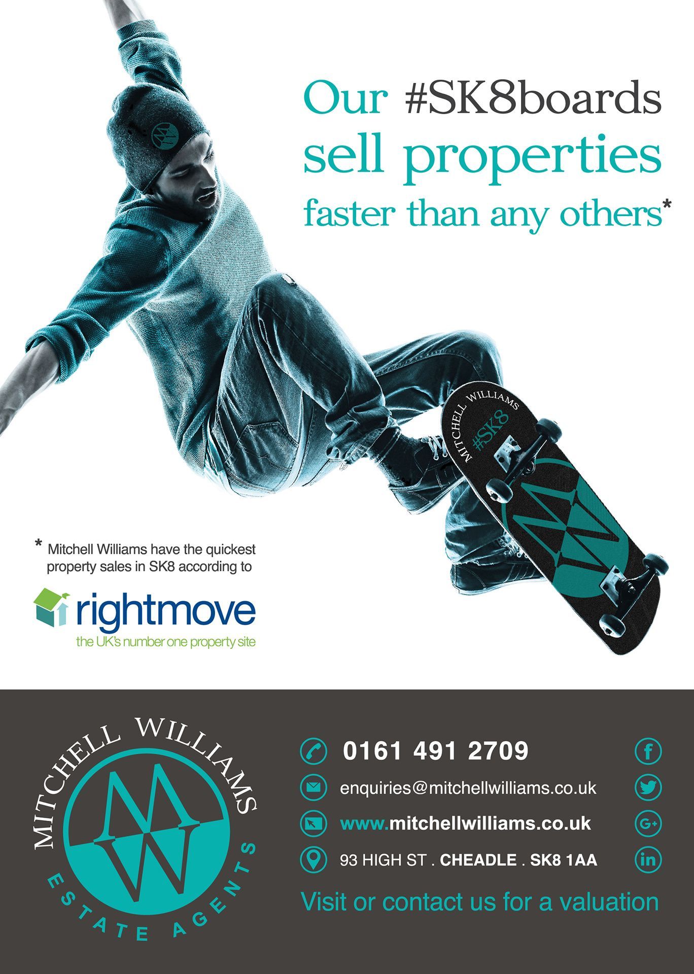 Estate agency advertising concept & design