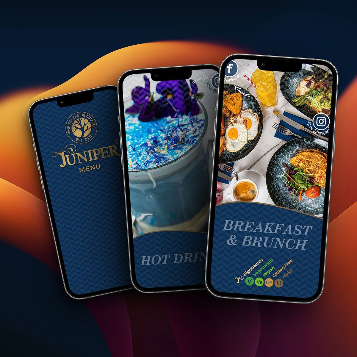 QR-linked digital menus & specials