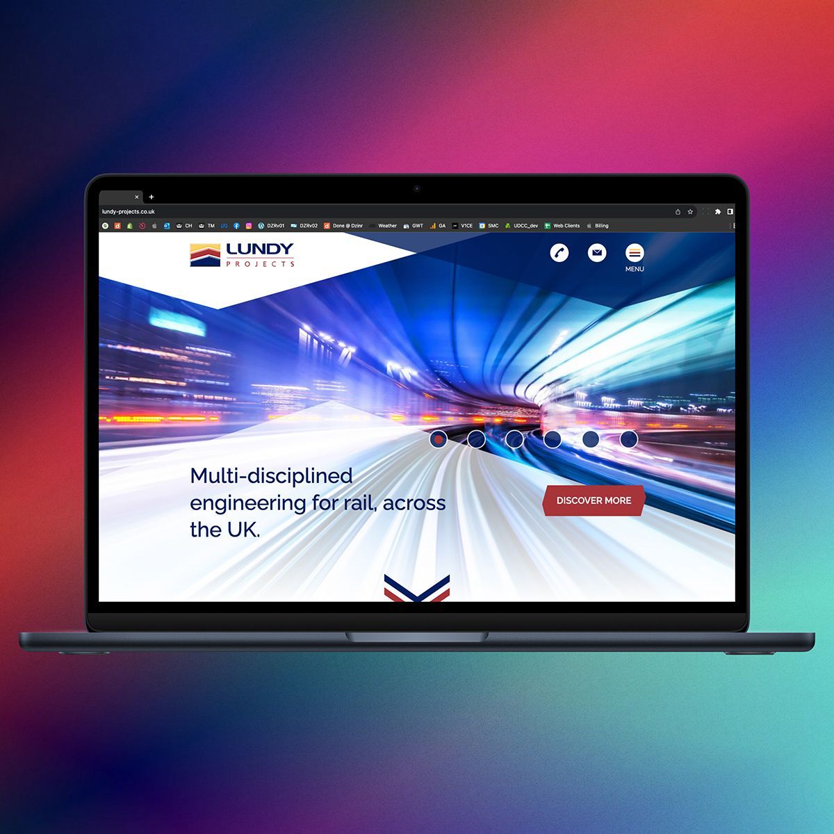 Engineering website design & development