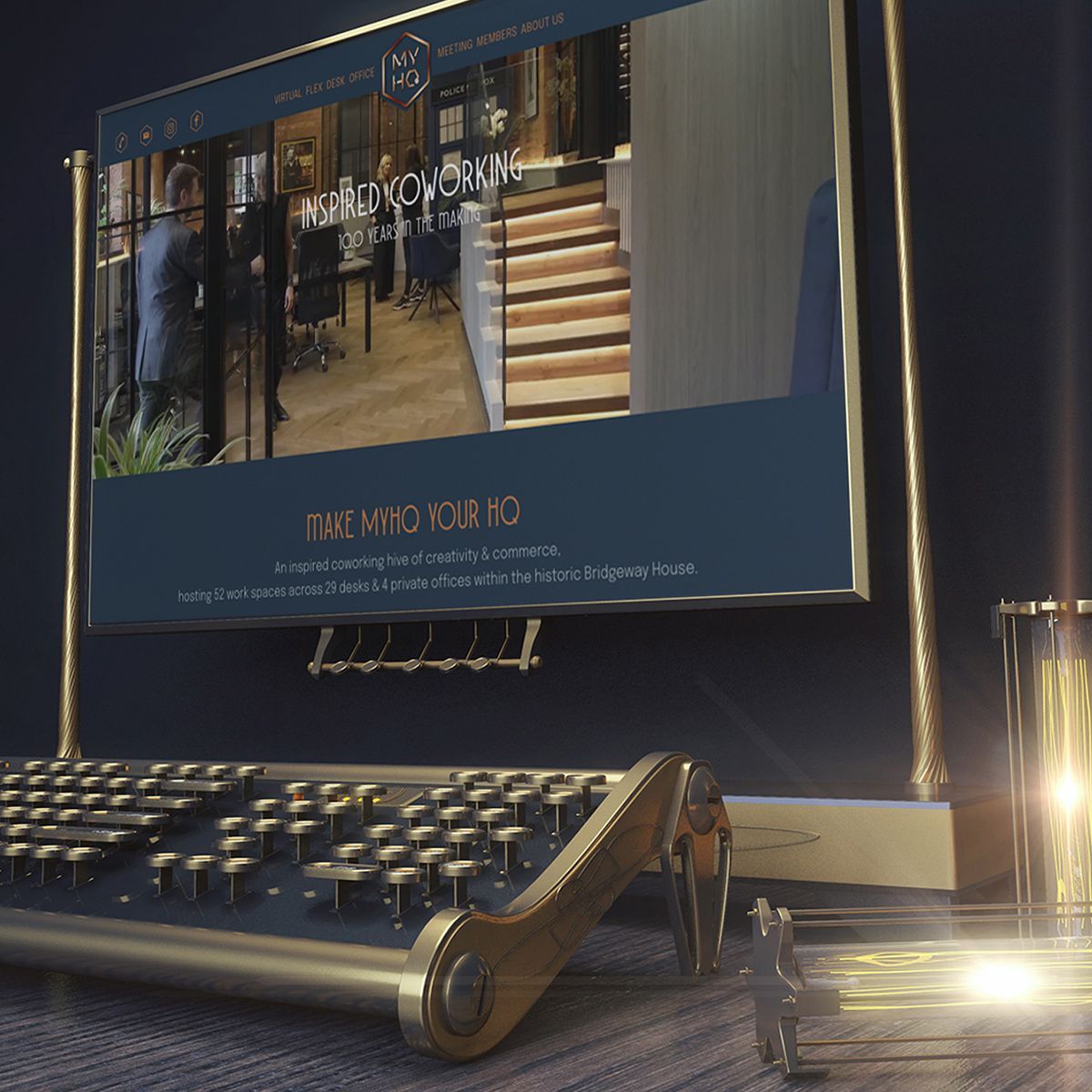 Venue website design & development