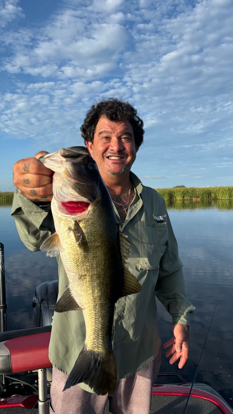 Fishing on the water near Fellsmere